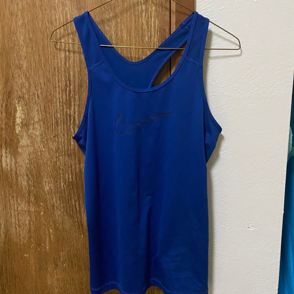 Blue Nike Top